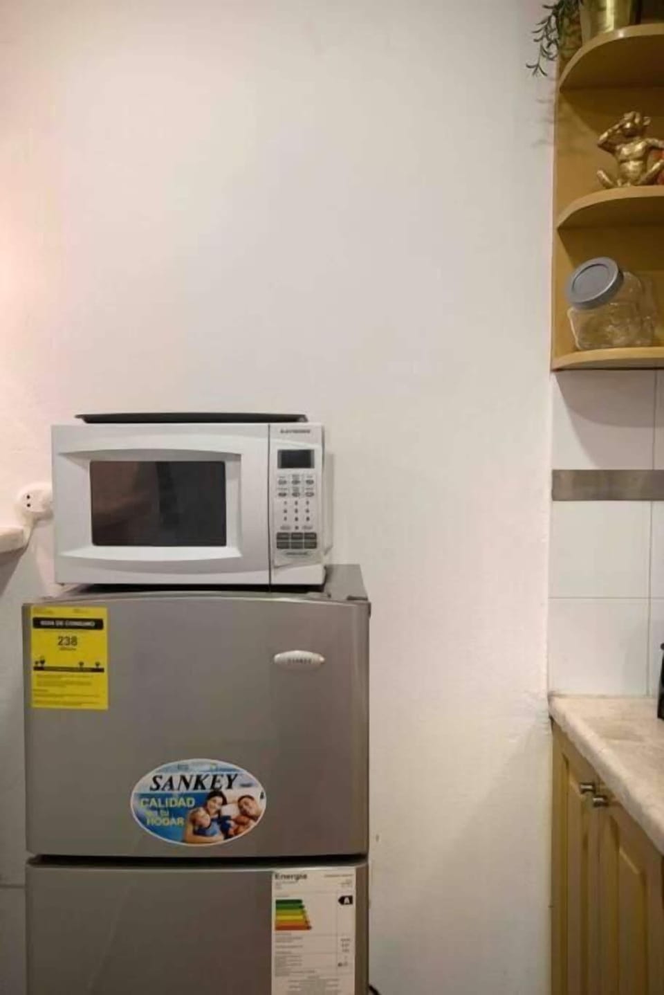 Basic Apartment, 2 Bedrooms, Kitchen, Ground Floor | Private kitchen | Fridge, microwave, oven, stovetop