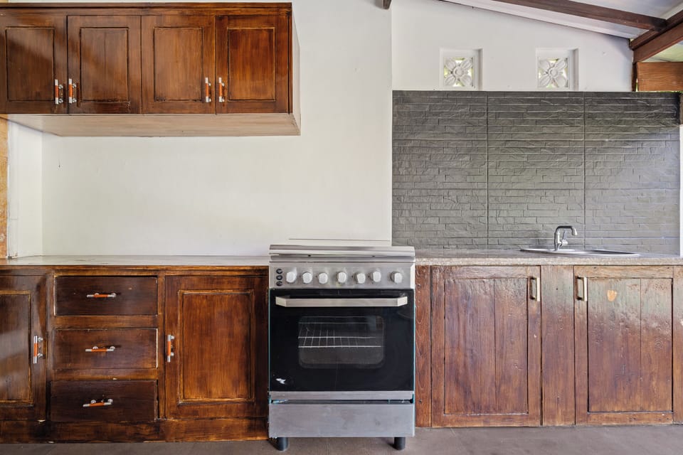 Villa, 3 Bedrooms, Patio, Pool View | Private kitchen | Fridge, oven, stovetop, cookware/dishes/utensils
