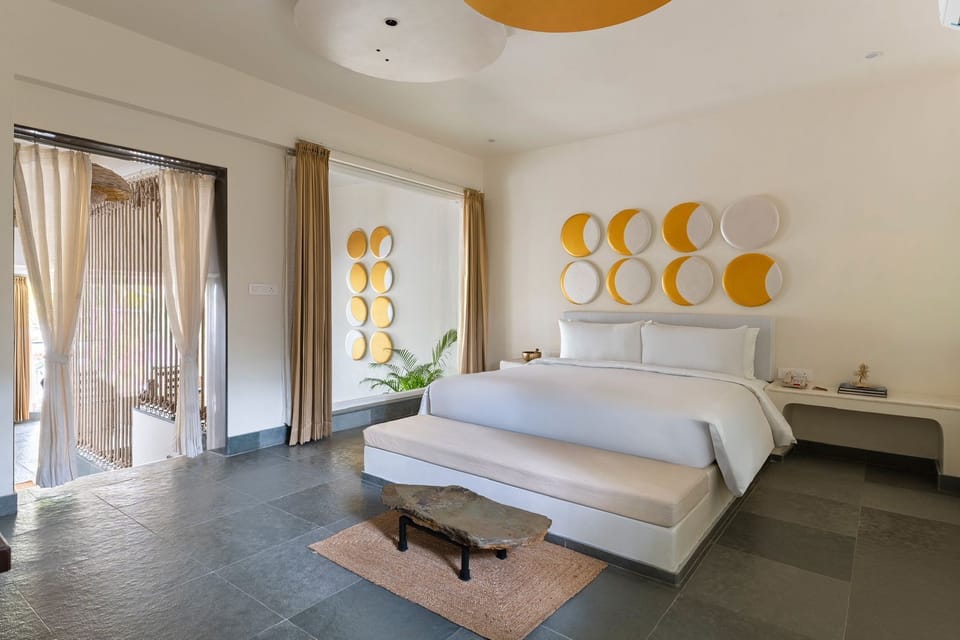 Luxury Suite, Patio, Garden View | In-room safe, desk, laptop workspace, free WiFi