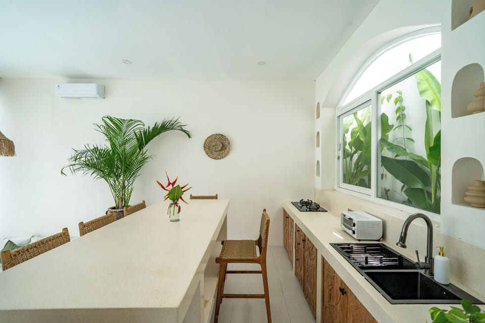 Villa, 3 Bedrooms, Private Pool | Private kitchen | Coffee/tea maker, electric kettle, toaster