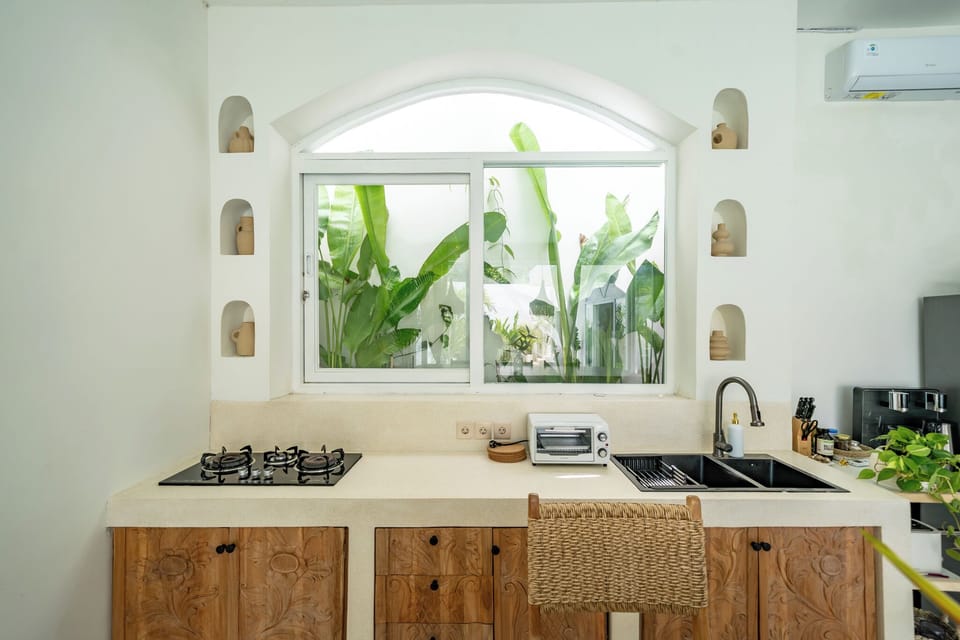 Villa, 3 Bedrooms, Private Pool | Private kitchen | Coffee/tea maker, electric kettle, toaster