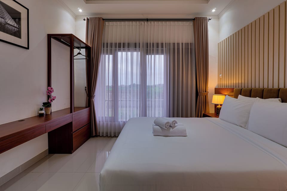 Villa, Balcony, Pool View | In-room safe, free WiFi, bed sheets