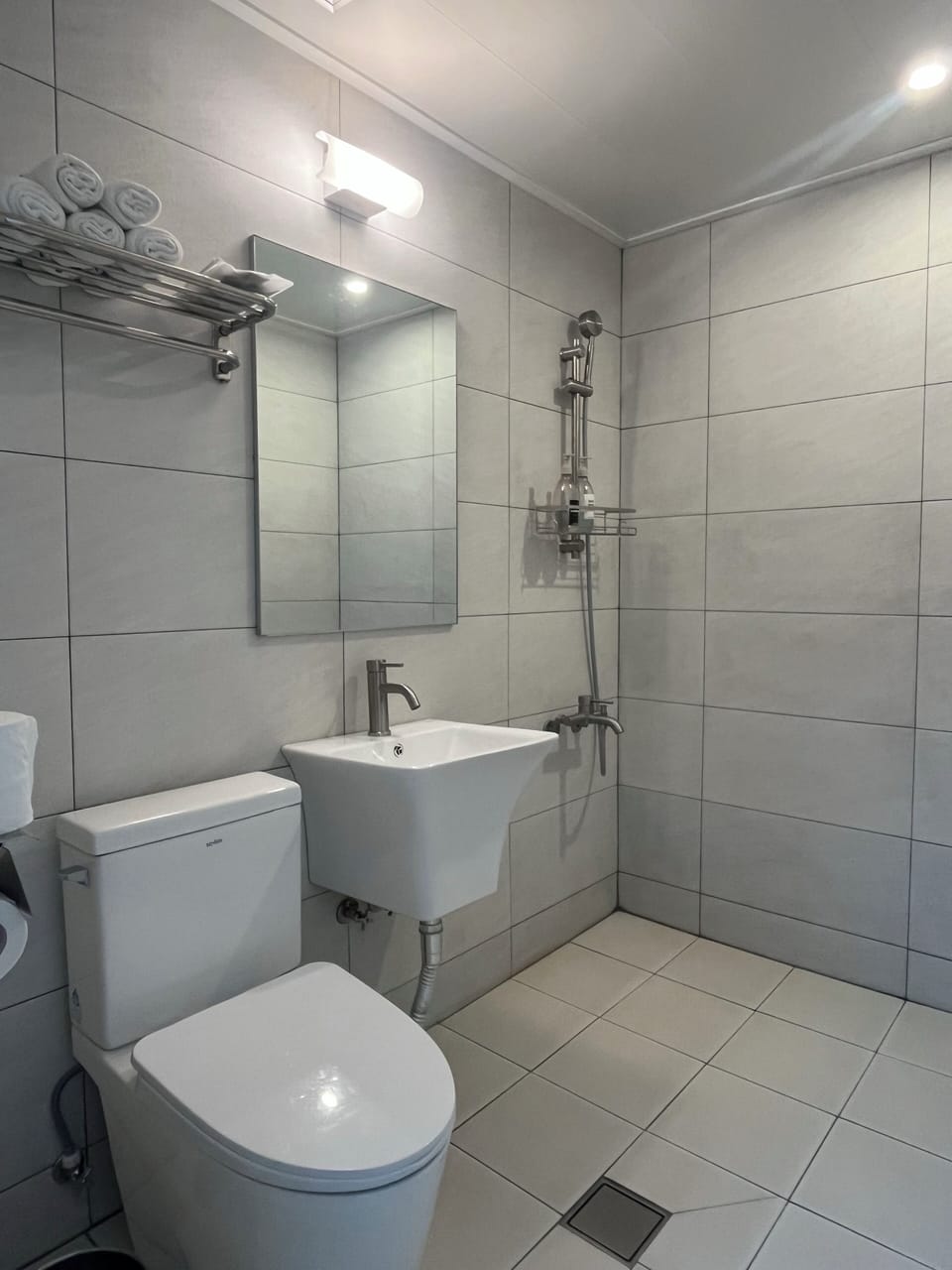 Deluxe Double Room | Bathroom | Shower, free toiletries, hair dryer, towels