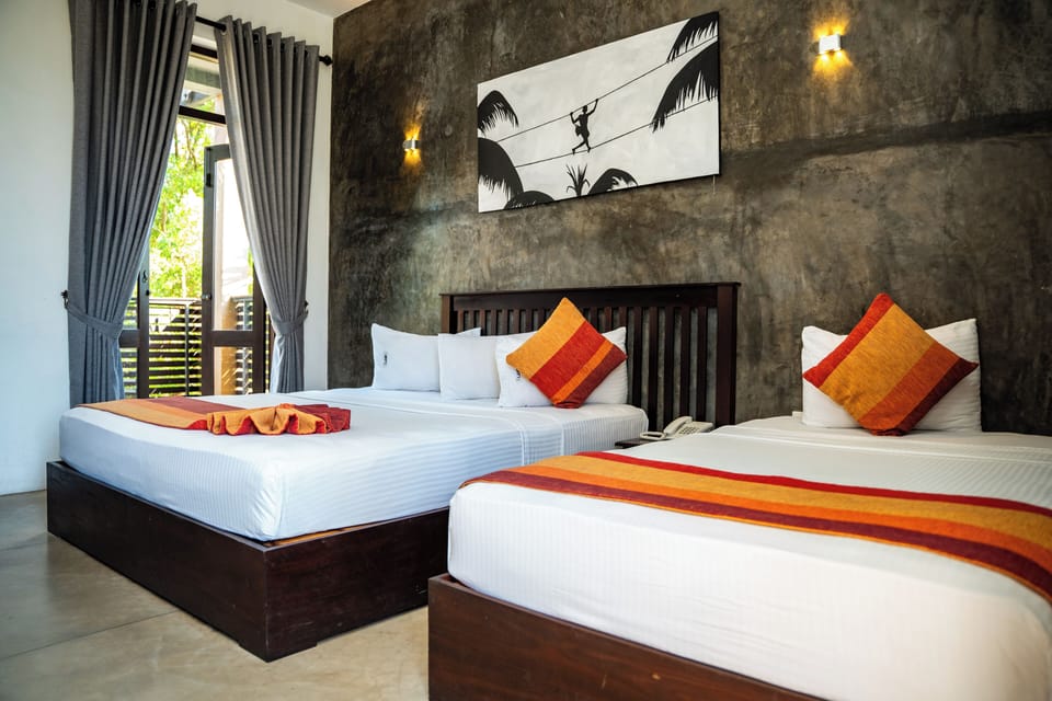 Twin Room | Egyptian cotton sheets, premium bedding, Select Comfort beds