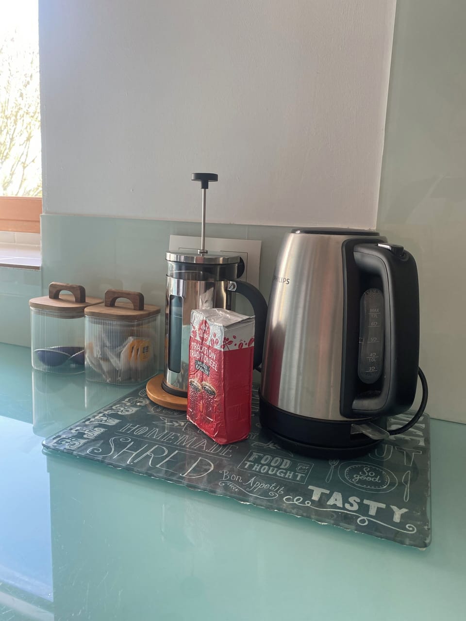 Deluxe House, Garden View | Private kitchen | Espresso maker