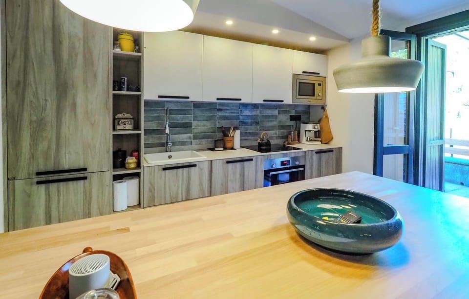 Villa, 2 Bedrooms, Terrace, Sea View | Private kitchen | Espresso maker, coffee/tea maker, electric kettle