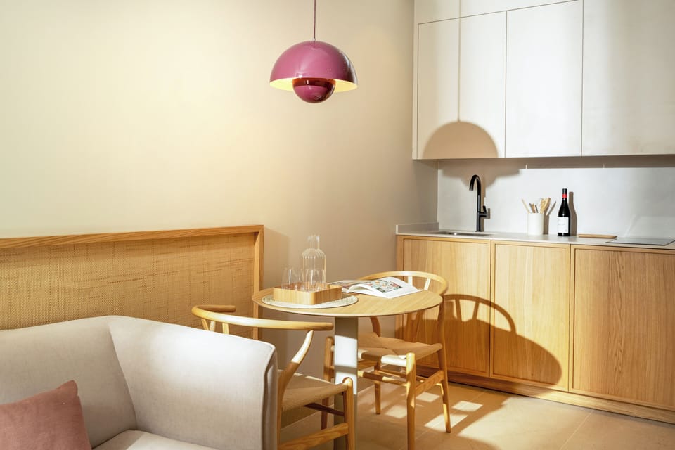 Apartment, 1 Bedroom, Terrace | Private kitchen | Coffee/tea maker, fridge, microwave, stovetop