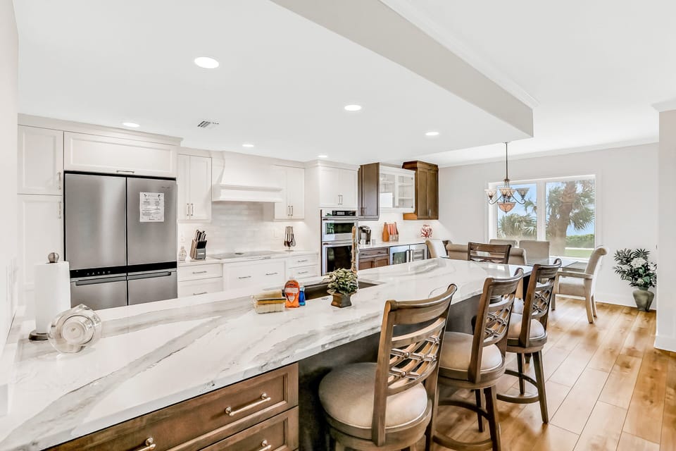Condo, Multiple Beds, Pool Access, Ocean View (1827 Turtle Dunes) | Private kitchen