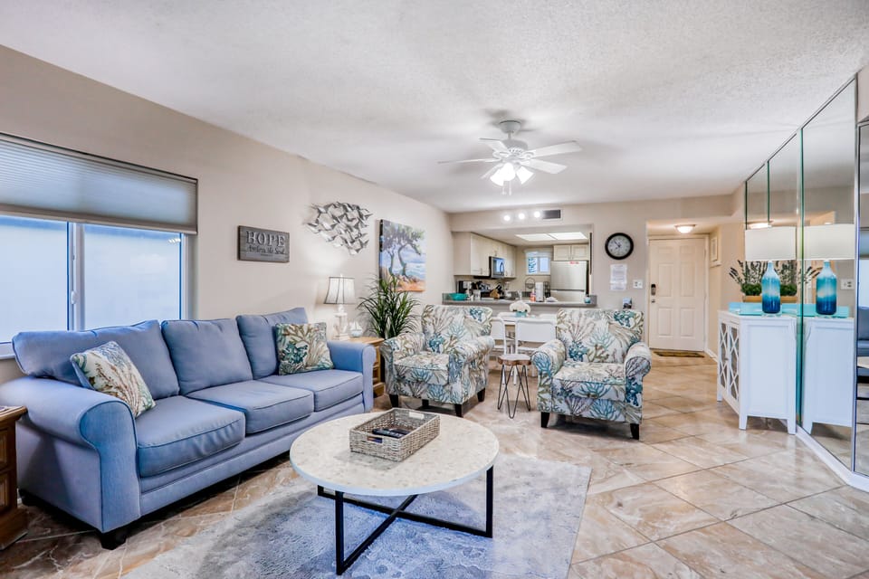 Condo, Multiple Beds, Pool Access, Beach View (Ocean Village Club-Casa De Playa P38) | Living area
