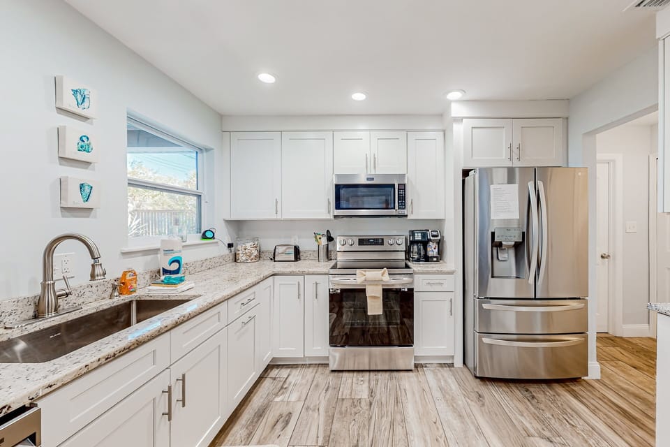 House, Multiple Beds, Balcony, Garden View (The Harbour Home) | Private kitchen