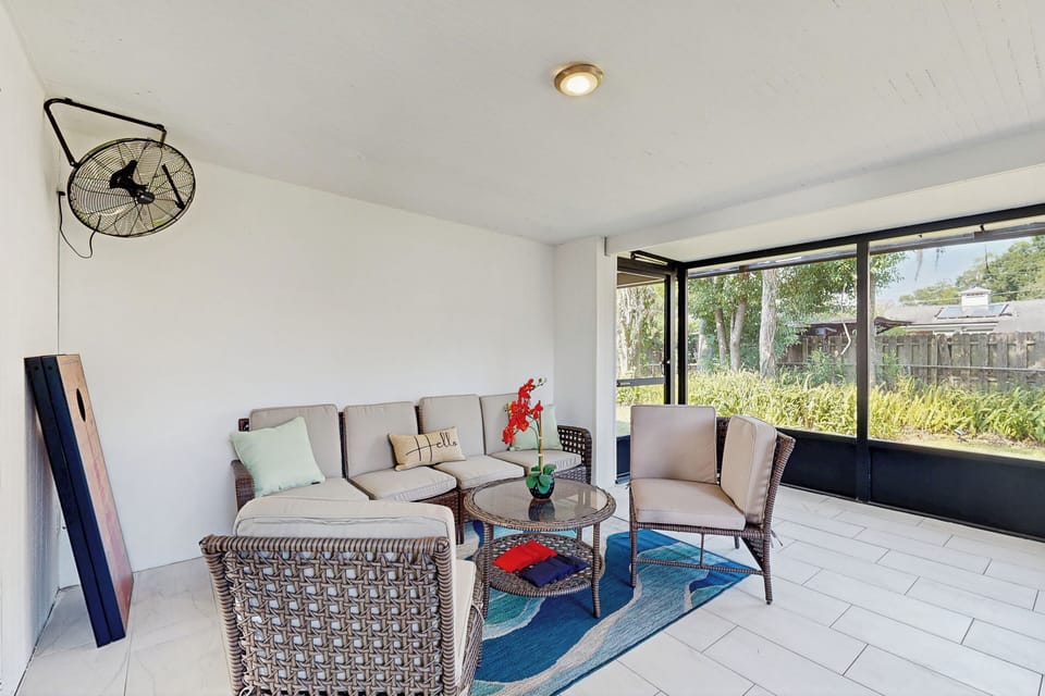 House, Multiple Beds, Patio, Garden View (The Music House) | View from room