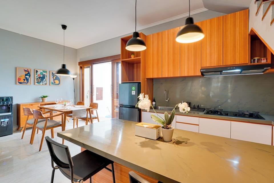 Villa, Pool View | Private kitchen | Electric kettle