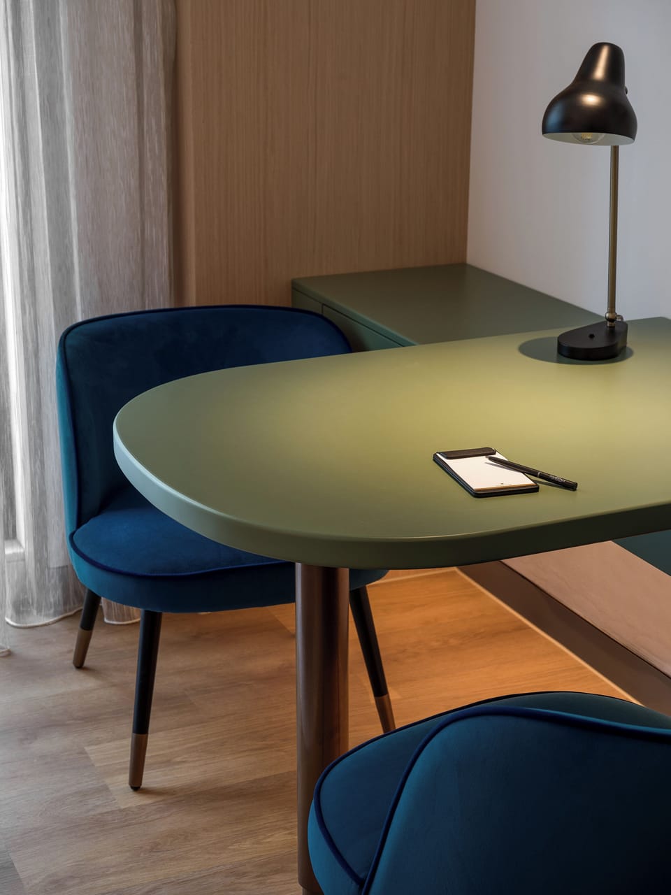 Basic Twin Room, Balcony | Down comforters, in-room safe, desk, laptop workspace