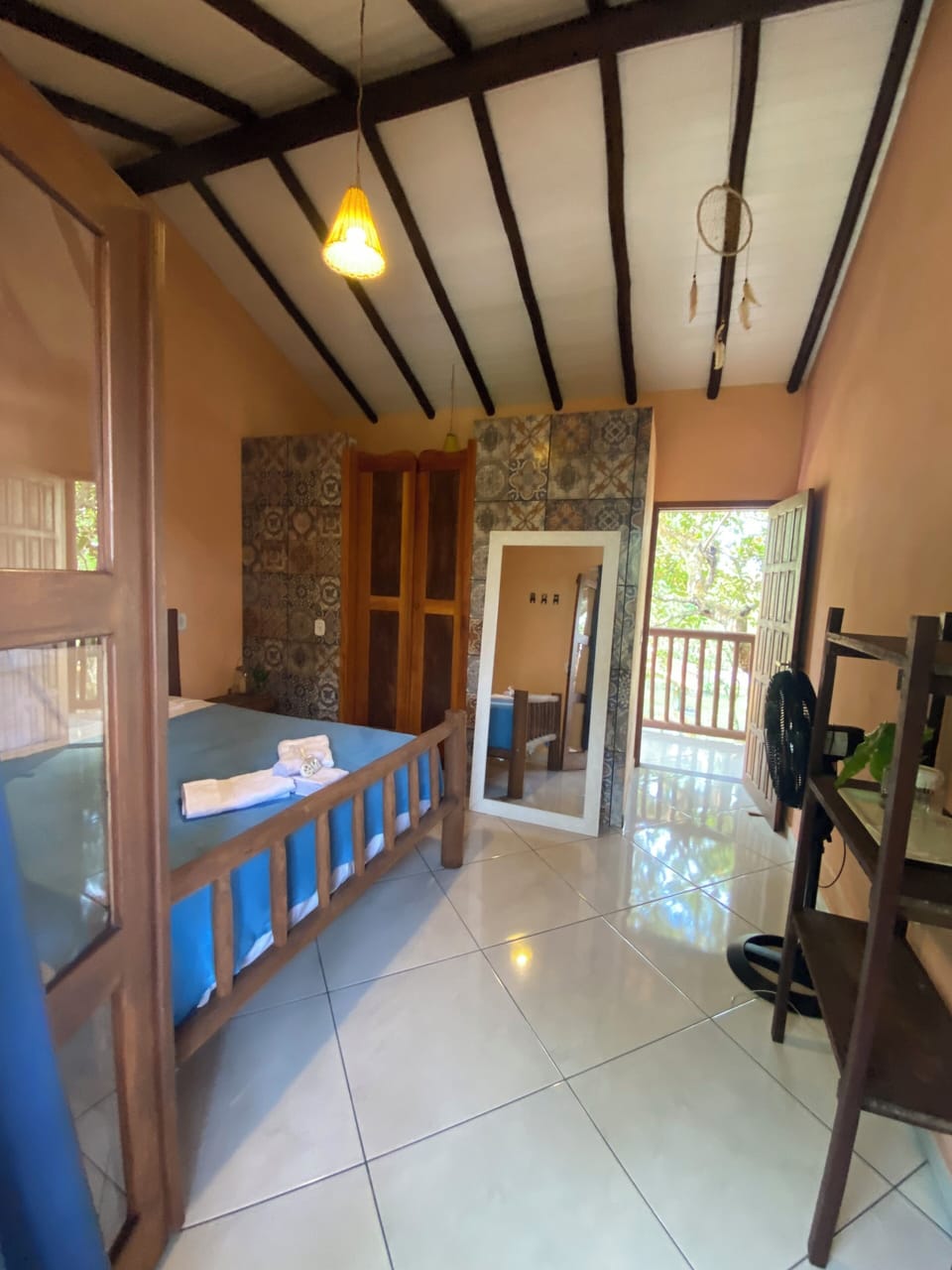 Classic Double Room, Garden View | Laptop workspace, free WiFi