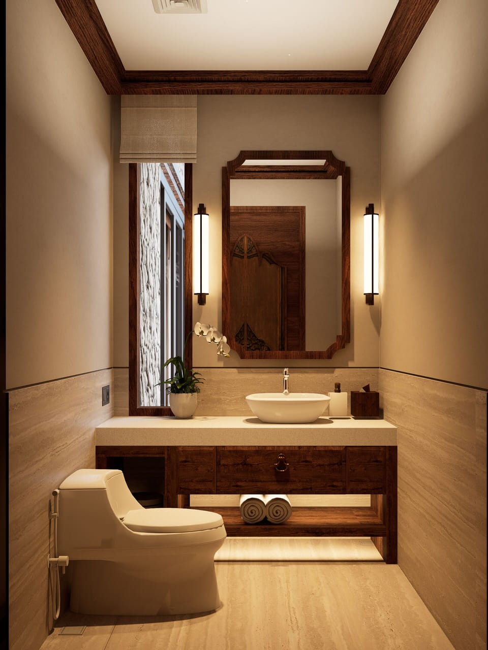 Standard Villa, Private Pool | Bathroom | Free toiletries, hair dryer, slippers, towels