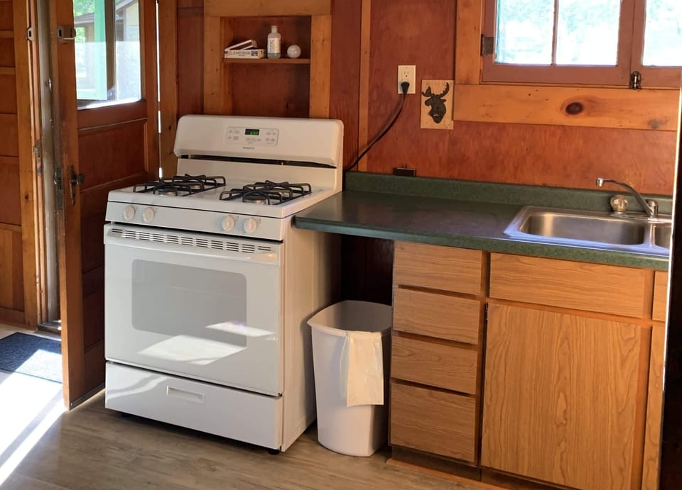 Cabin, Multiple Beds, Kitchen (GS-Smiling Moose #6) | Private kitchen
