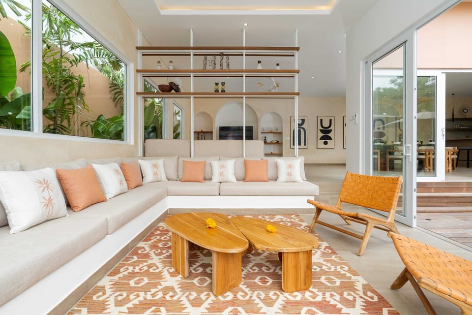 Basic Villa | Living area | TV, streaming services, stereo