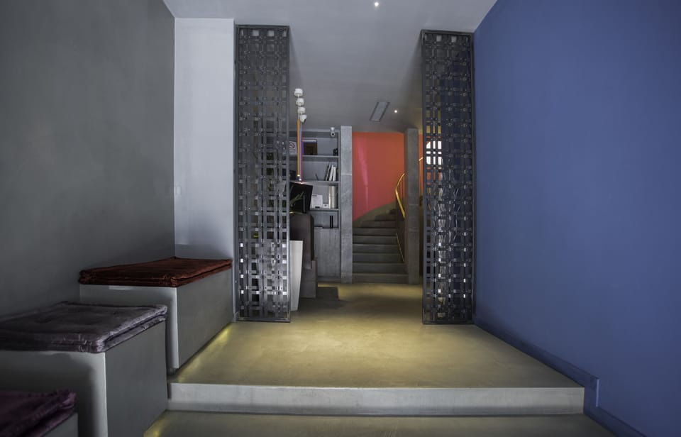 Interior entrance