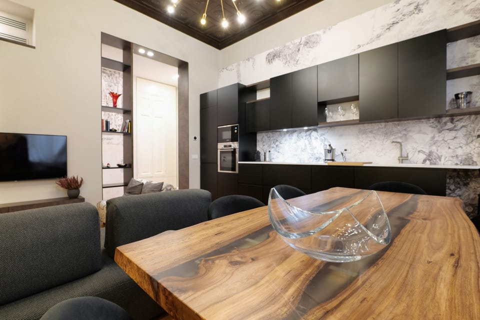 Apartment (Pisacane) | Living area | Flat-screen TV