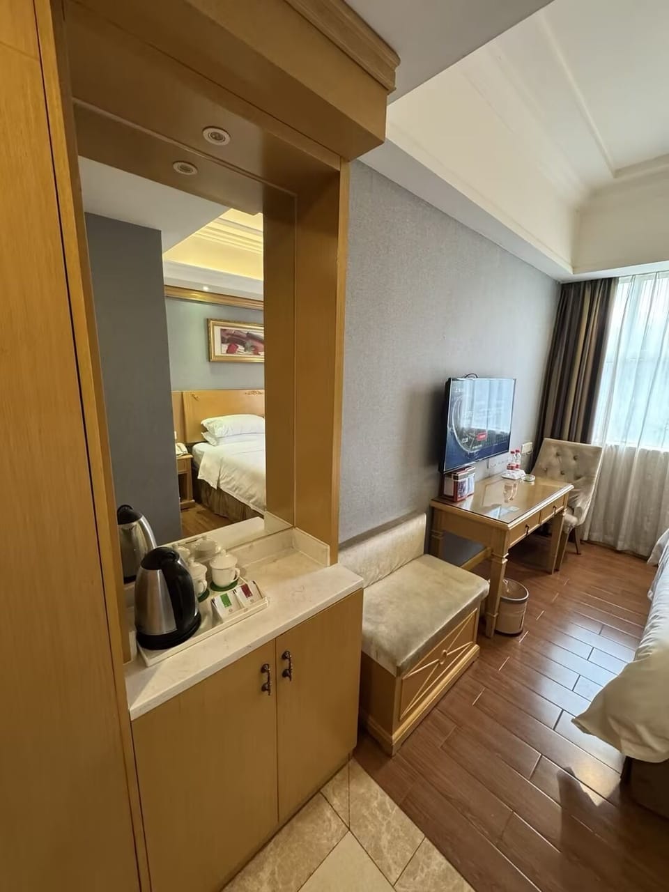 Luxury Double Room, City View | Egyptian cotton sheets, premium bedding, down comforters, pillowtop beds