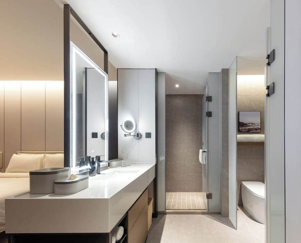 Premier Triple Room, Non Smoking, Pets Not Allowed | Desk, laptop workspace, blackout drapes, iron/ironing board