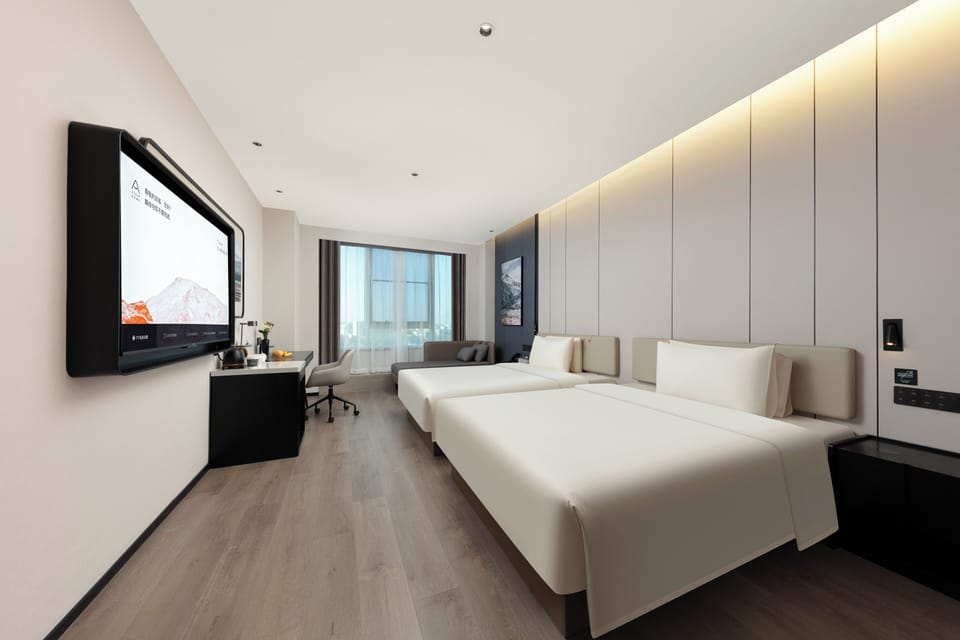 Superior Twin Room, Non Smoking, Pets Not Allowed | Desk, laptop workspace, blackout drapes, iron/ironing board (on request)