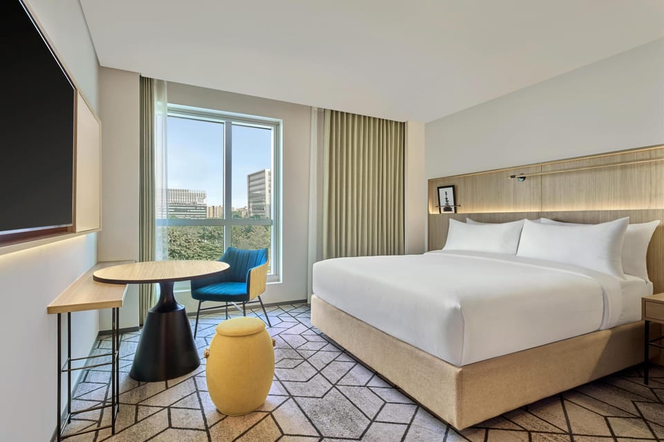 Premium bedding, minibar, in-room safe, desk