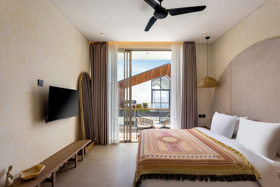 Deluxe Villa, 2 Bedrooms, Private Pool, Pool View | Premium bedding, in-room safe, iron/ironing board, free WiFi