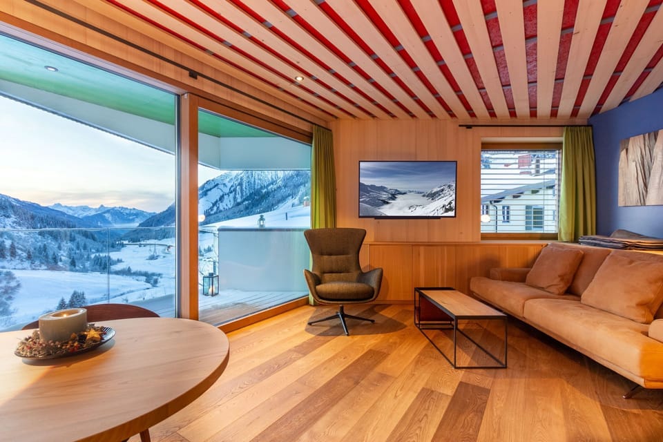 Deluxe Suite, Balcony, Mountain View | View from room