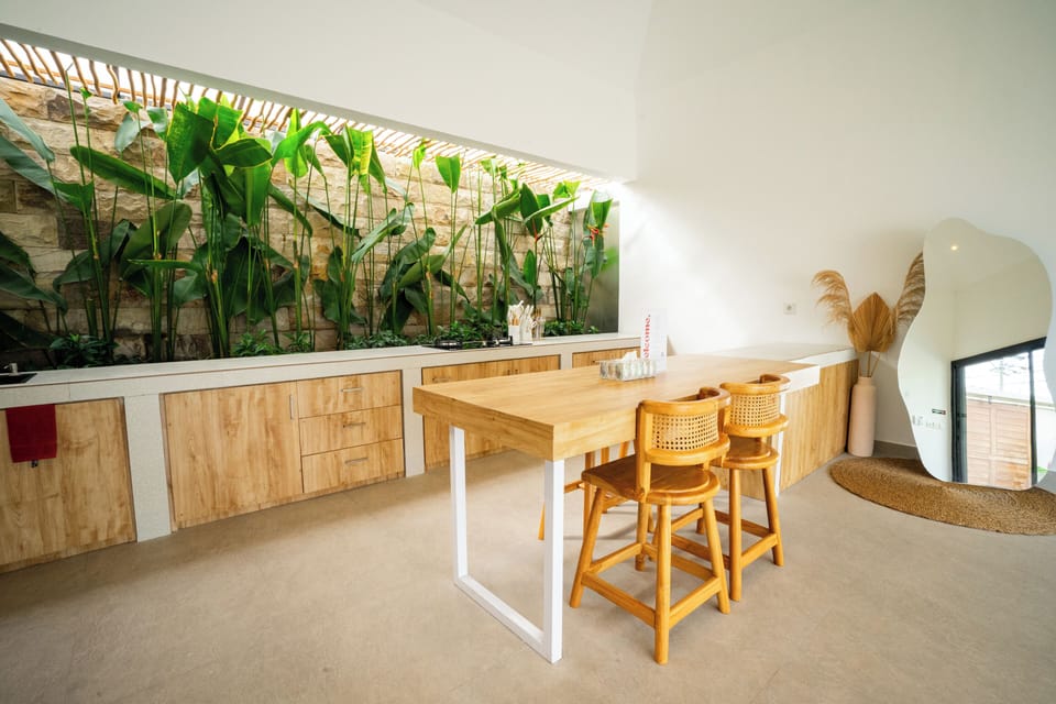Design Villa, 2 Bedrooms, Private Pool | Private kitchen | Fridge, microwave, stovetop, cookware/dishes/utensils