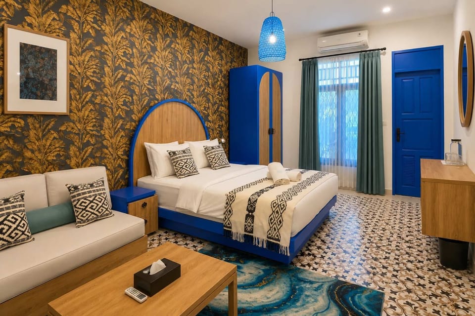Deluxe Double Room, Non Smoking | Desk, WiFi (free)