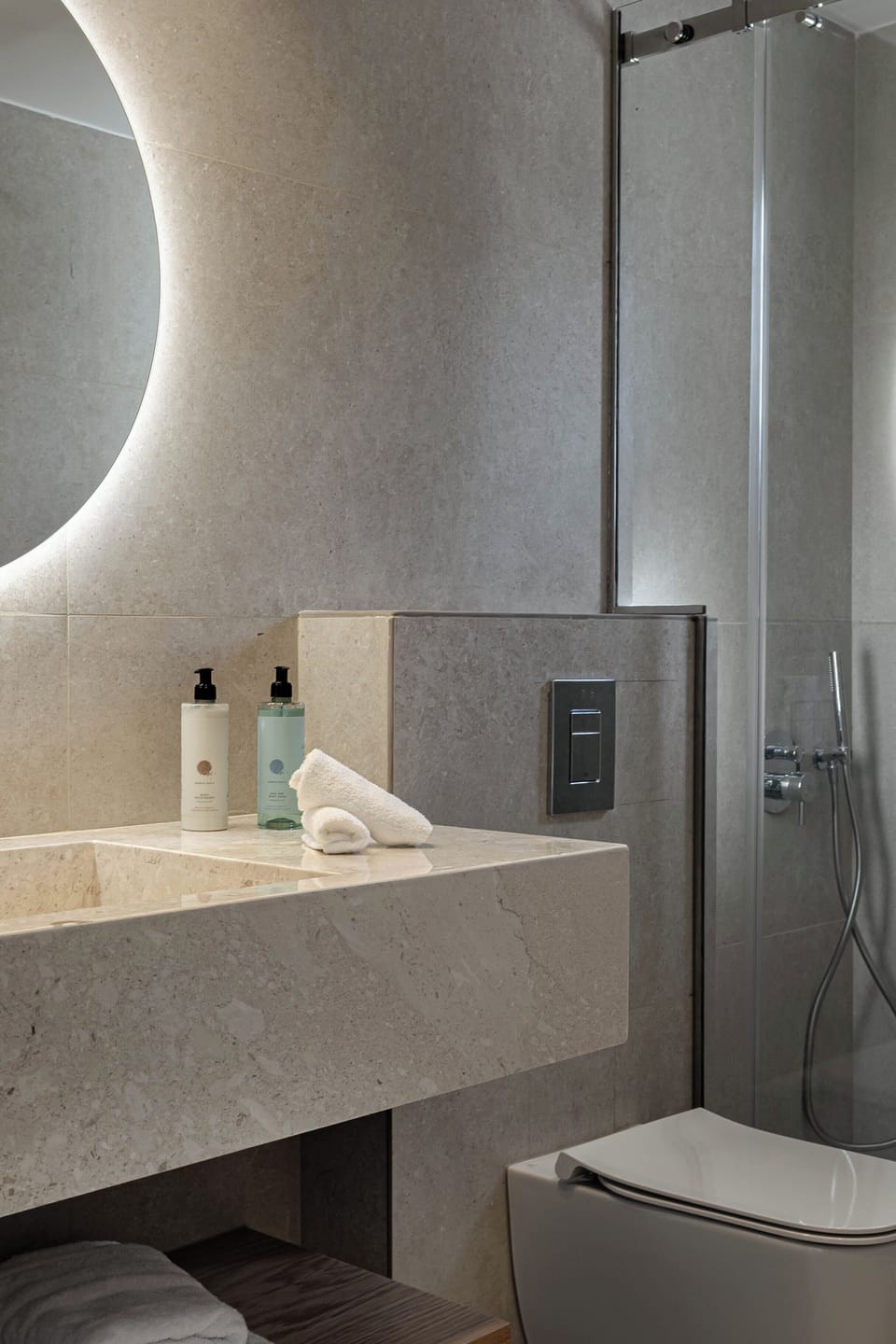Suite, Balcony, City View | Bathroom | Shower, hair dryer, slippers, towels