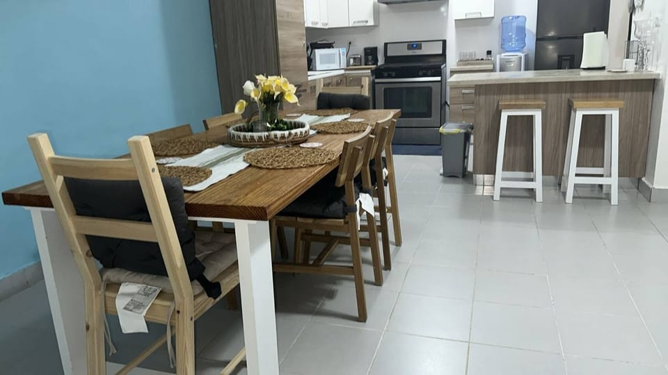 Apartment, 2 Bedrooms, Accessible, Balcony | Dining