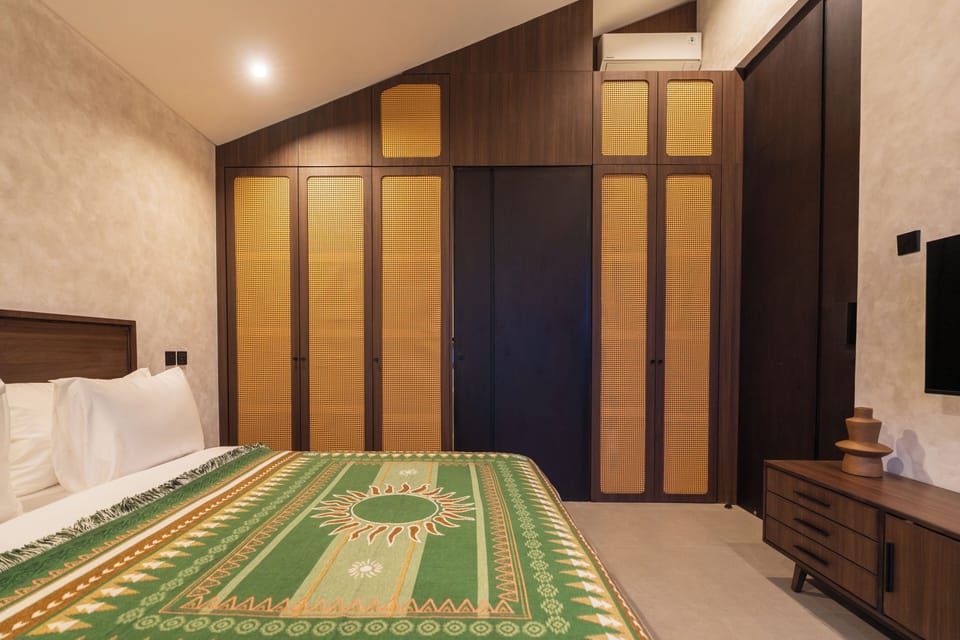 Deluxe Villa, 2 Bedrooms, Private Pool, Pool View | Premium bedding, in-room safe, desk, iron/ironing board