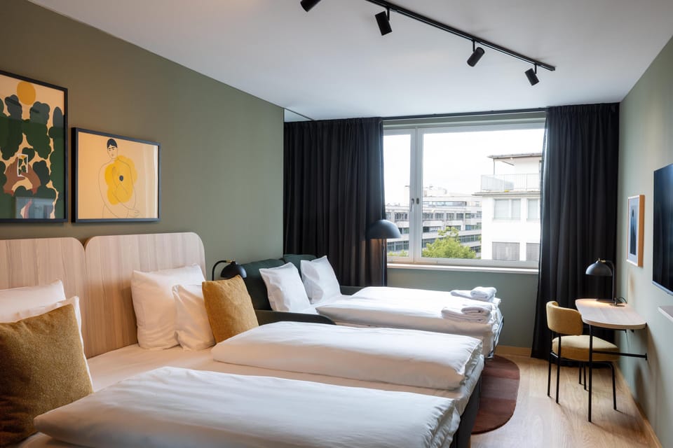 Superior Room (Family) | In-room safe, laptop workspace, blackout drapes, iron/ironing board