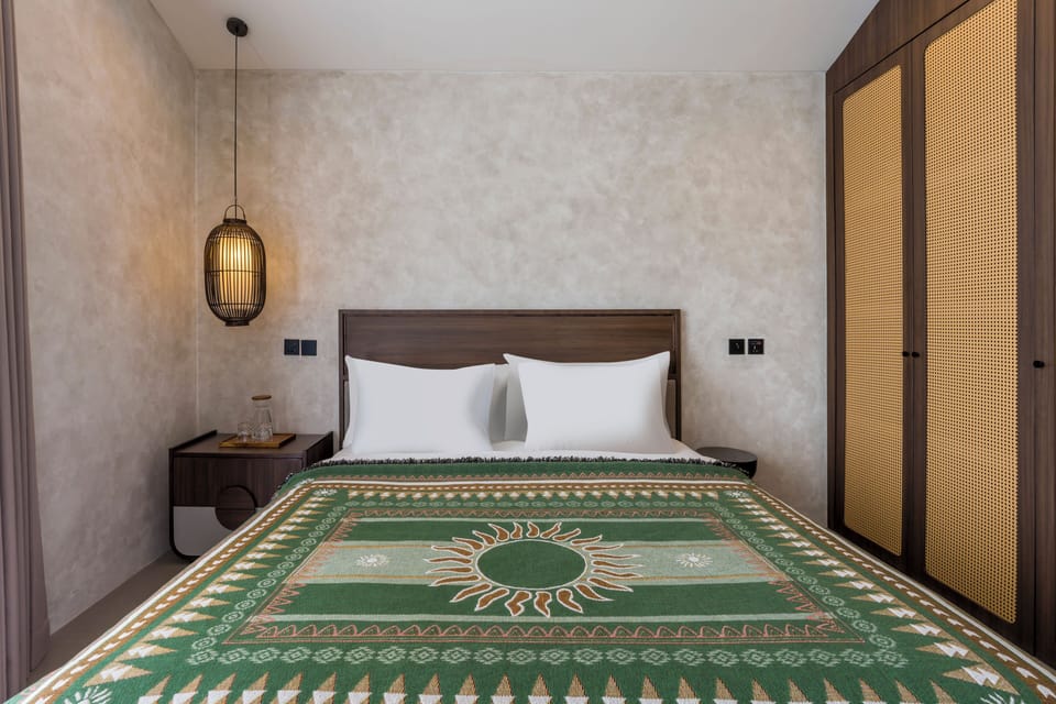 Deluxe Villa, 2 Bedrooms, Private Bathroom, Pool View | Premium bedding, in-room safe, desk, iron/ironing board