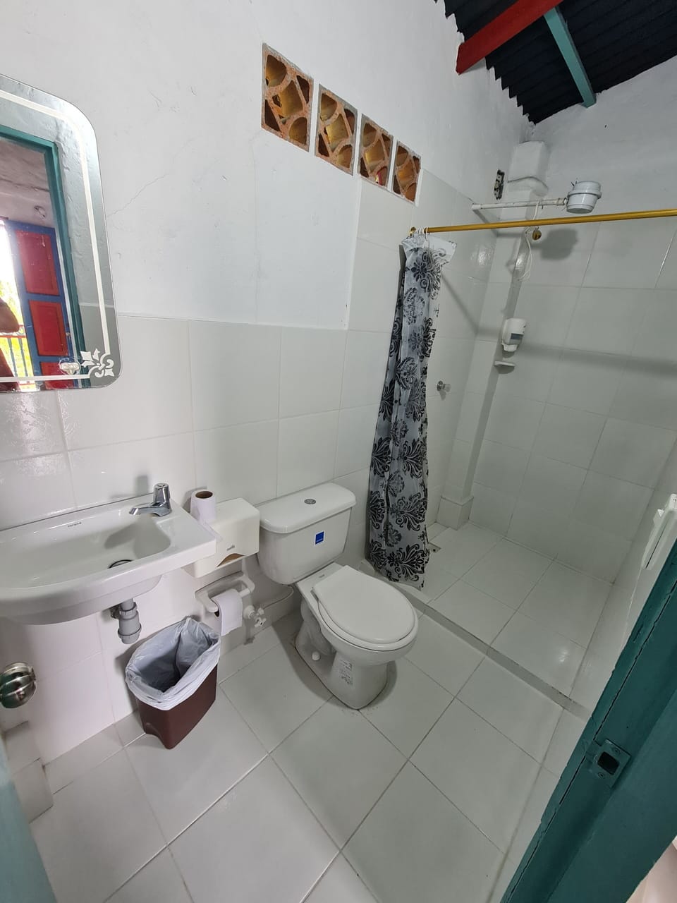 Towels, soap, toilet paper