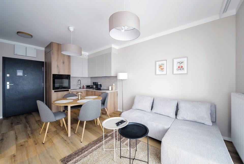 Apartment, Balcony | Living room | Flat-screen TV
