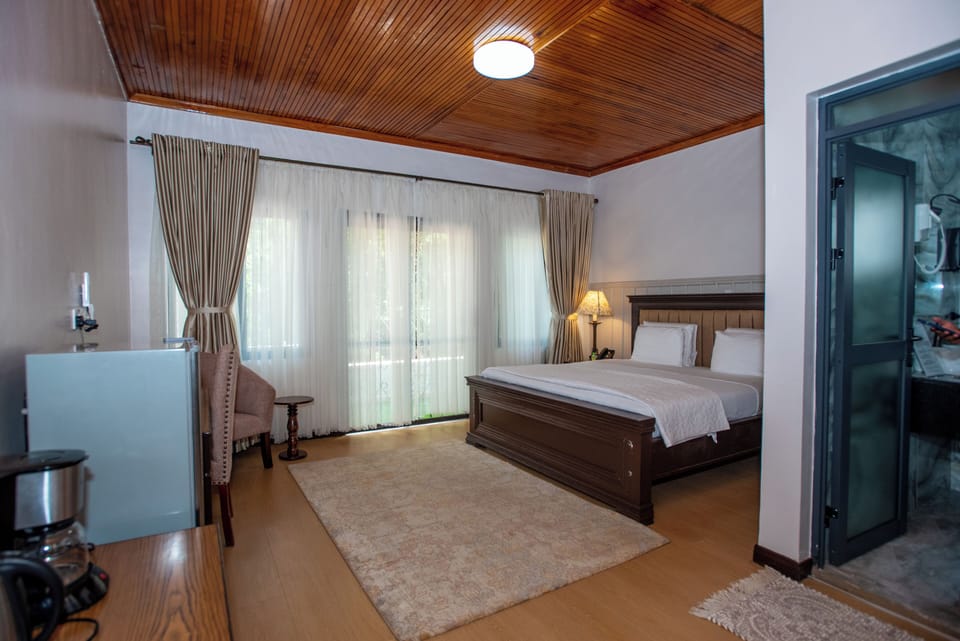 Junior Suite, 1 King Bed, Air conditioning, Garden View | Balcony view