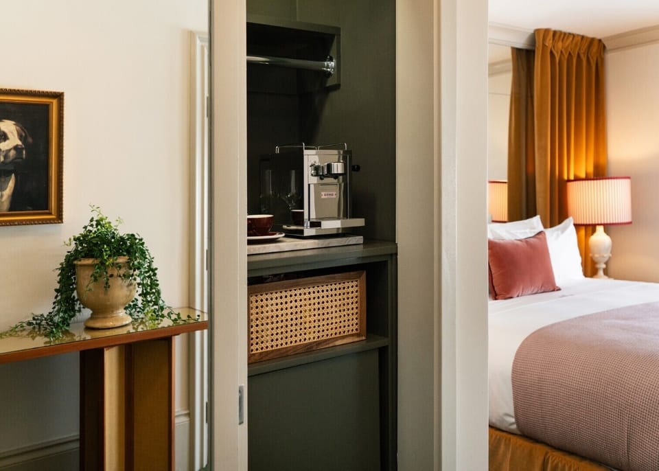 The Lili Suite Accessible | Coffee and/or coffee maker