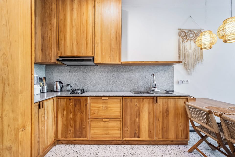 Villa, 2 Bedrooms, Private Pool | Private kitchen | Fridge, microwave, stovetop, coffee/tea maker