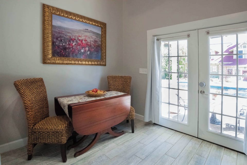 Cabin, 1 King Bed, Patio, Pool View (Tank House) | View from room