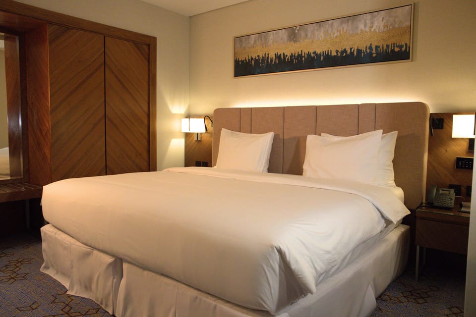 Blackout drapes, soundproofing, iron/ironing board, WiFi (free)