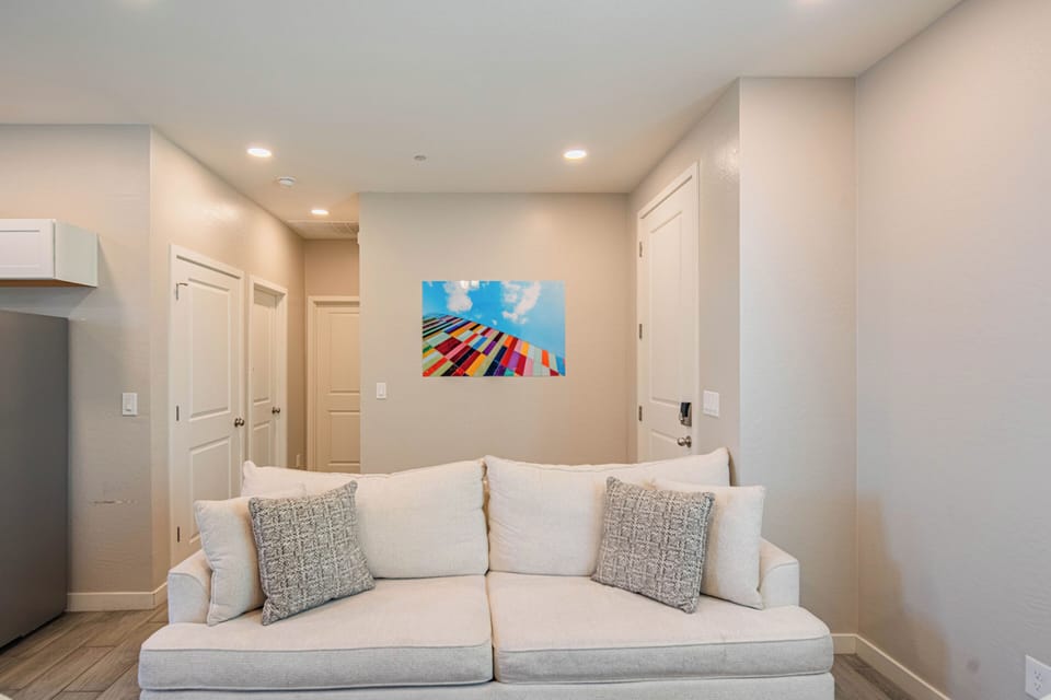 65-inch Smart TV with cable channels