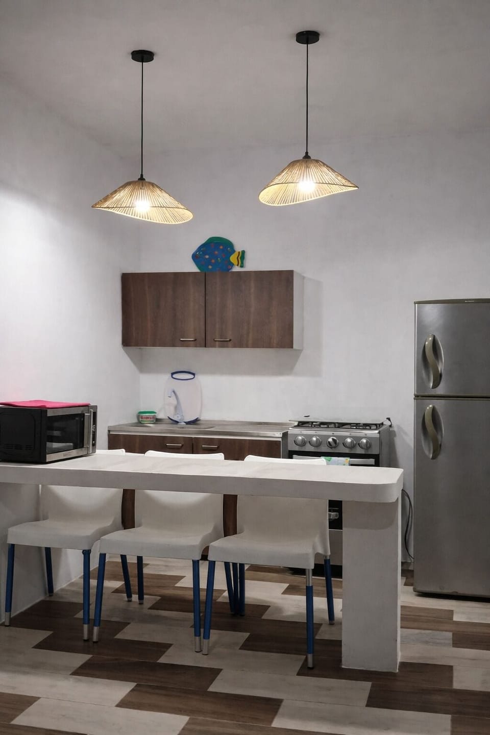 Apartment, 1 Bedroom, Kitchen, Pool View | Private kitchen | Full-size fridge, microwave, oven, cookware/dishes/utensils