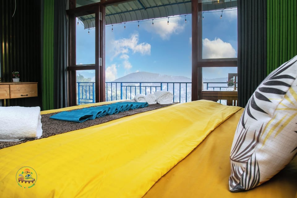 Superior Double Room, Mountain View | In-room safe, desk, laptop workspace, blackout drapes