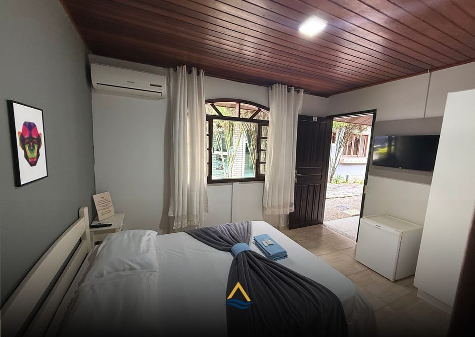Comfort Double Room, Garden View | Individually furnished, desk, laptop workspace, free WiFi