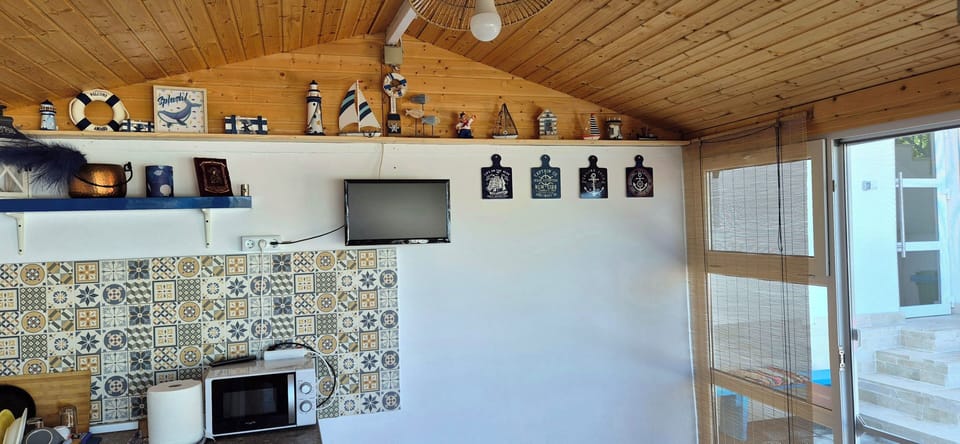 Shared fridge, microwave, electric kettle