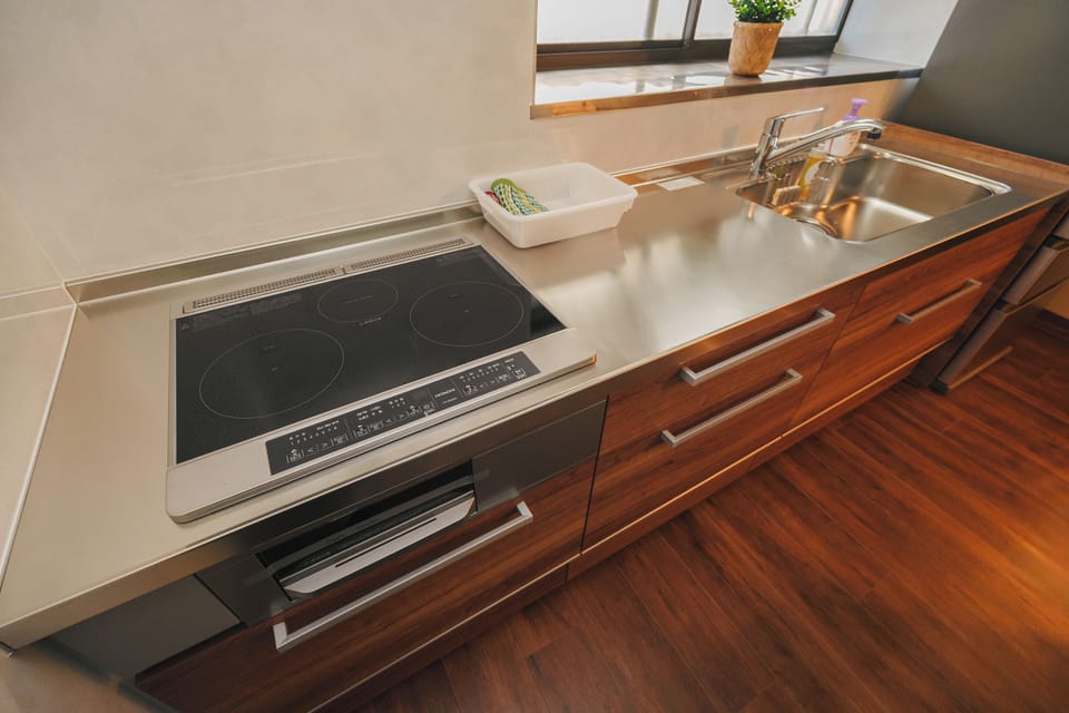 Comfort Condo, Non Smoking | Private kitchen | Full-size fridge, microwave, stovetop, toaster