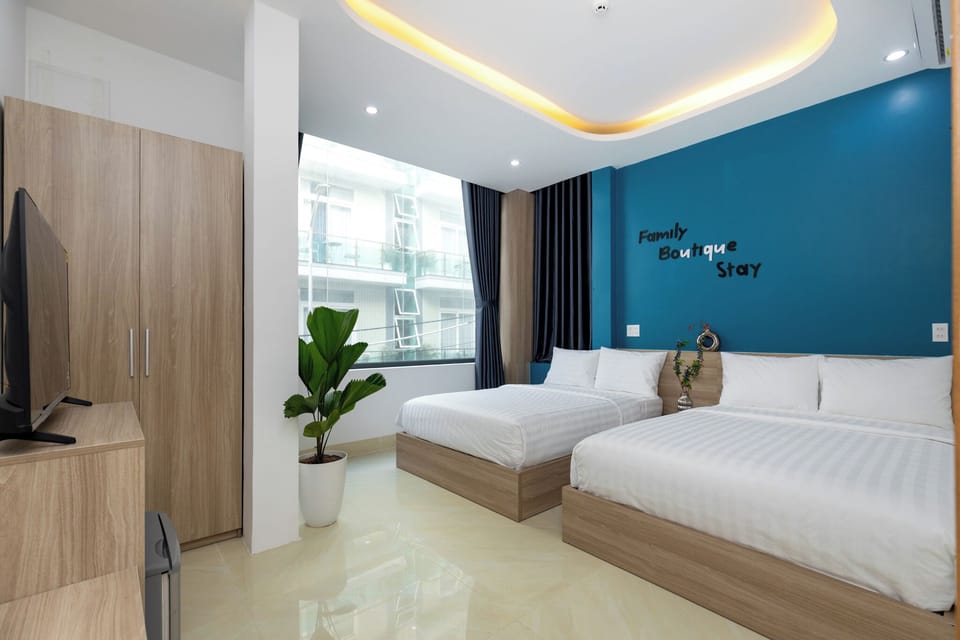 Family Quadruple Room | Select Comfort beds, free WiFi, bed sheets